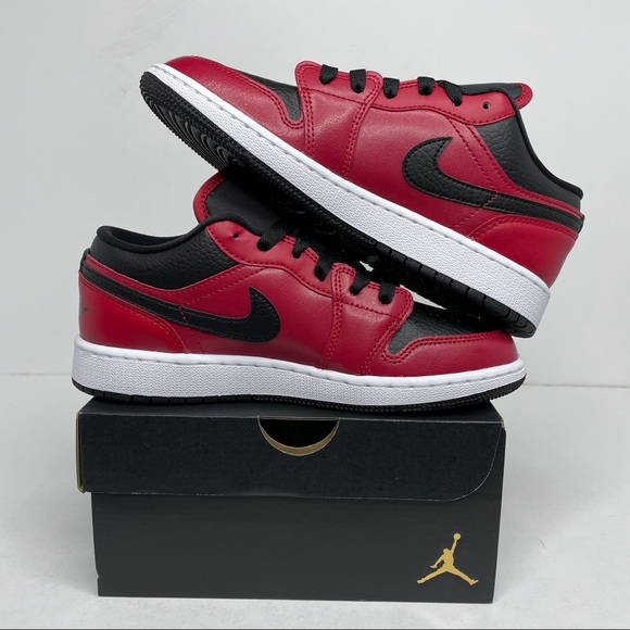 Nike Air Jordan 1 Retro Low GS “Reverse Bred” NEW - Picture 3 of 4